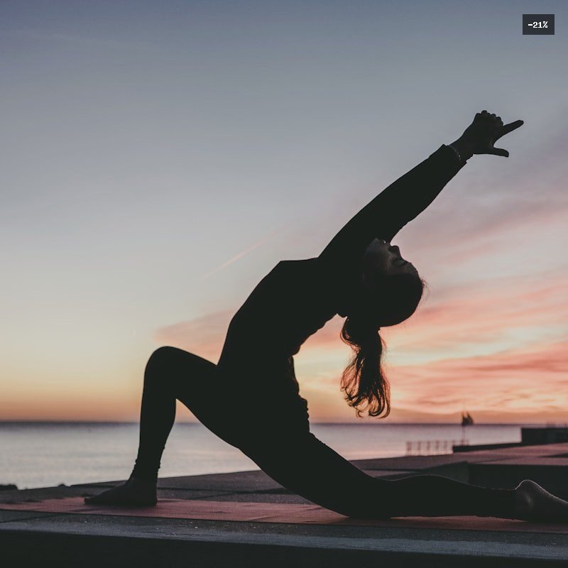 Yoga Mat Premium 6mm in Blue
