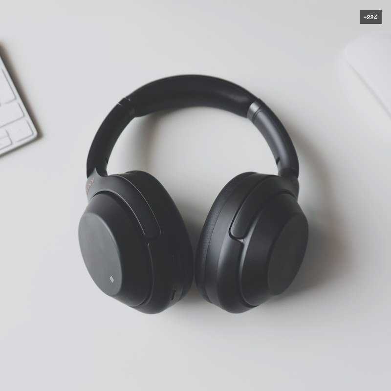 Wireless ANC Headphones Studio in Blue